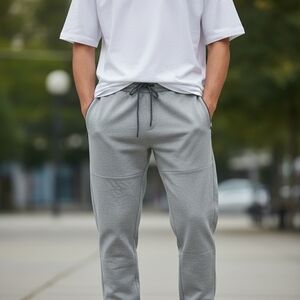 South Pole Light Gray Joggers